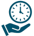 time saving icon